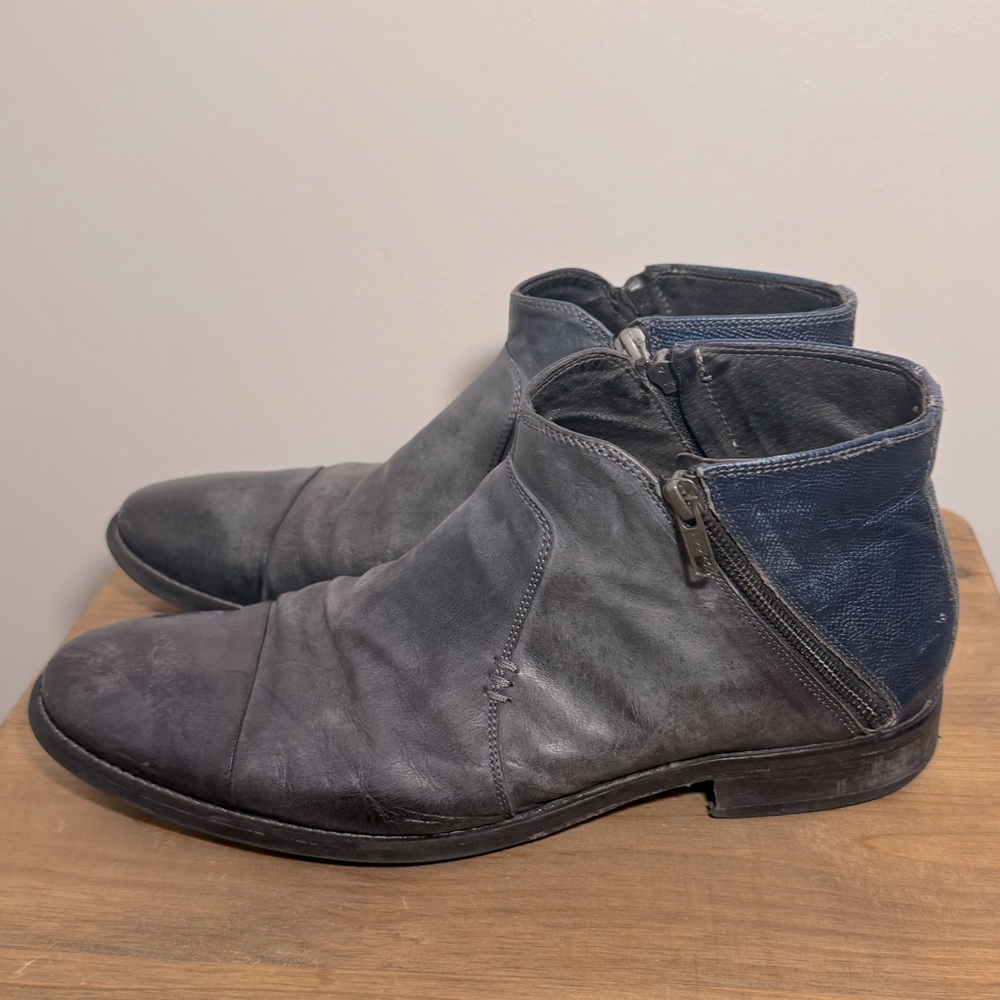Bacco Bucci Leather Ankle Boots